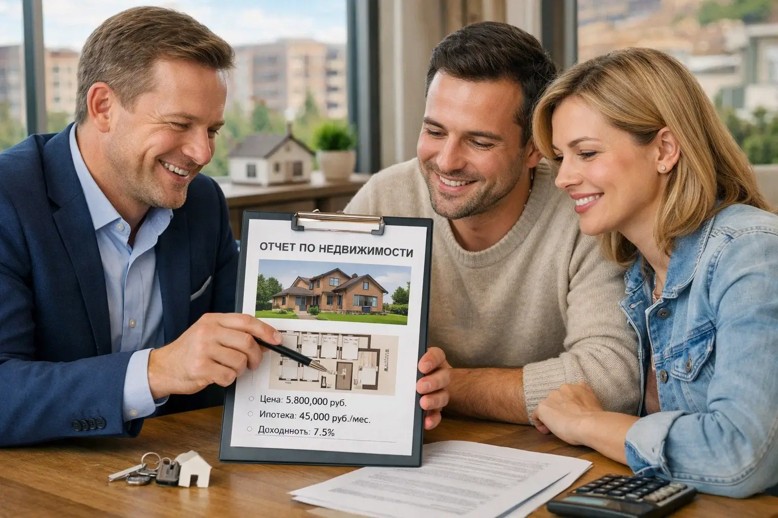 Консультация по инвестициям в недвижимость с экспертом