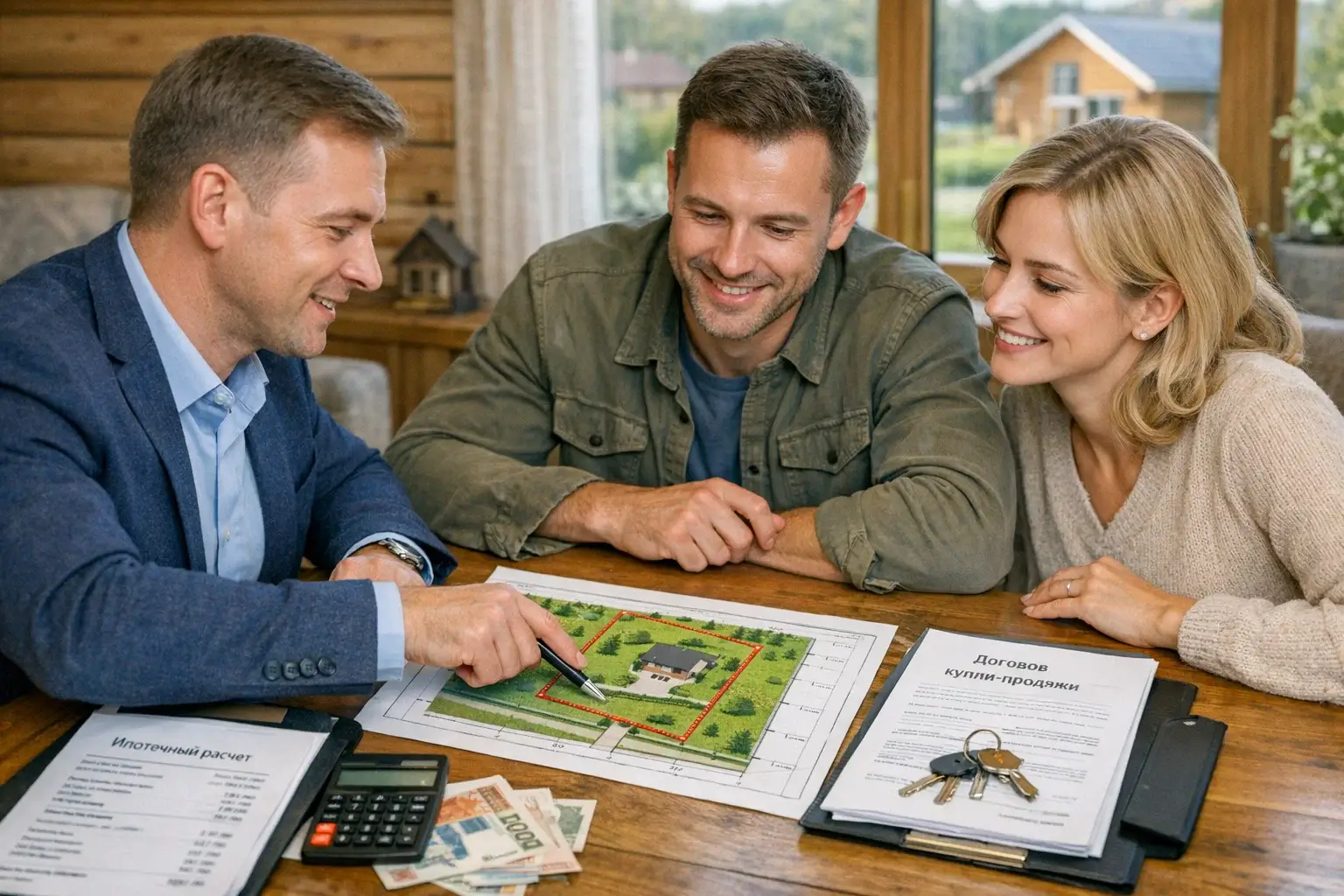 Эксперт по недвижимости объясняет документы на земельный участок