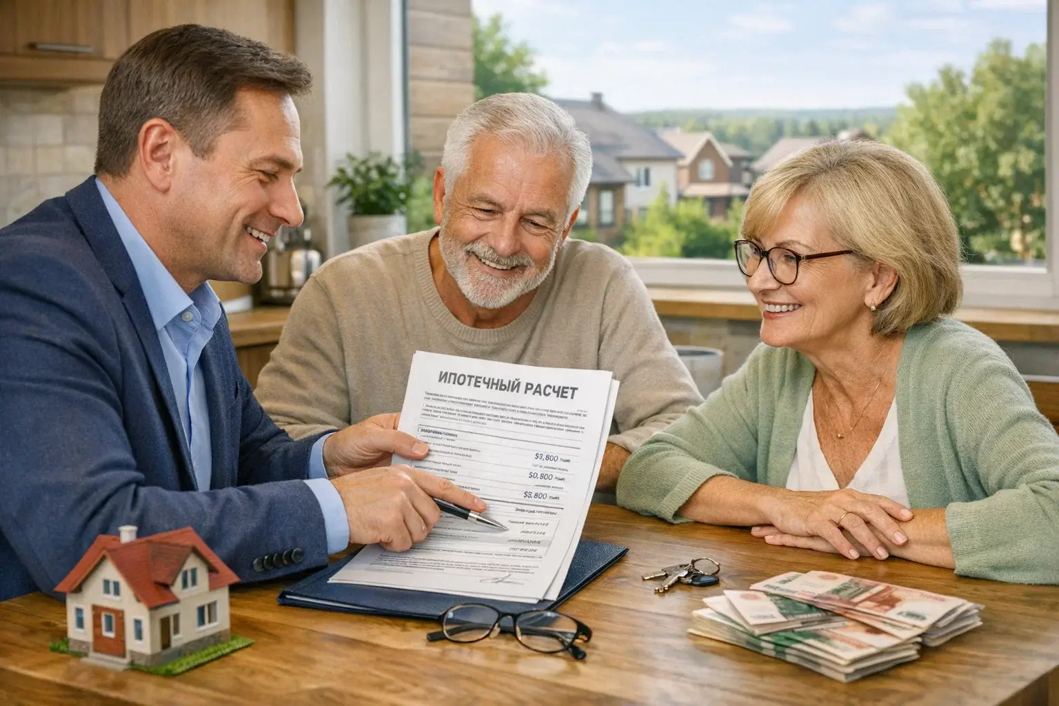 Консультация по продаже дома с экспертом по недвижимости